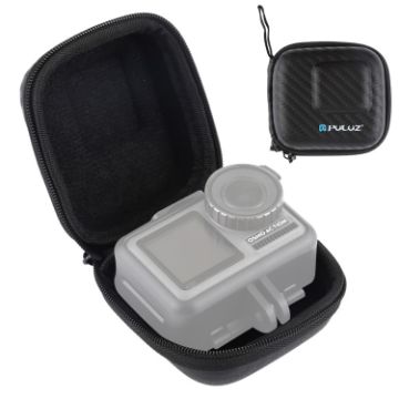 Picture of PULUZ Mini Portable Carbon Fiber Storage Bag for DJI OSMO Action, GoPro, Mijia, Xiaoyi and other Similar Size Cameras