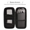 Picture of Multi-function Travel Mobile Power Earphone Electronic Product Storage Box Protective Bag (Black)