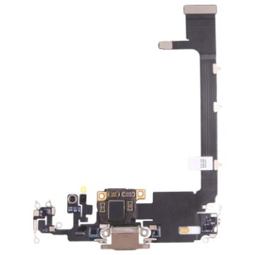 Charging Port Flex Cable for iPhone 11 Pro Max - Gold - 1