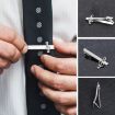 Picture of 2pcs Men Business Formal Wedding Tie Clips, Color: Gold Aircraft