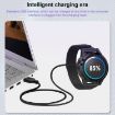 Garmin Watch Charging Cable - USB-A to Side Elbow - 3