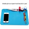 Picture of 30x20cm Phone Computer Repair Bench High Temperature Resistant Silicone Pad Welding Table Mat