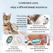 Picture of Pet Cats With Water Tank Hair Removal Comb Cleaning Hair Brush, Style: Long Hair (Pink)