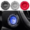 Picture of Car Motorcycle One-button Start Button Ignition Switch Rotating Protective Cover (Red)
