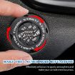 Picture of Car Motorcycle One-button Start Button Ignition Switch Rotating Protective Cover (Red)