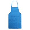2PCS Blue Kitchen Chef Aprons with Pockets - 1