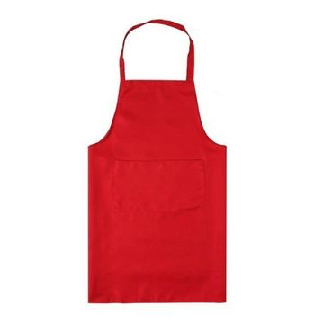 Picture of 2PCS Kitchen Chef Aprons Cooking Baking Apron With Pockets (Red)