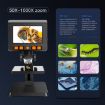 Picture of P110 50X-1000X Desktop Electronic Digital Microscope with 4.3 inch Screen