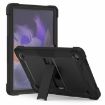 Samsung Galaxy Tab A9 Shockproof Silicone Hybrid PC Tablet Case Black - 1