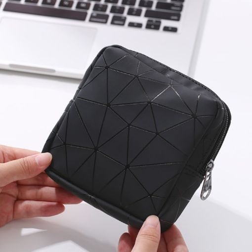 Portable Sanitary Napkin Storage Bag Large Capacity Waterproof Coin Bag - 1