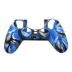 Picture of Non-slip Silicone Protective Case for Sony PS4 (Black Blue)