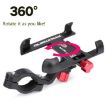 Picture of 360 Rotate Eagle Claw Bionic Bike Phone Holder Mount Aluminum Bicycle Motocycle Handlebar Cellphone Stand Bracket (Black)