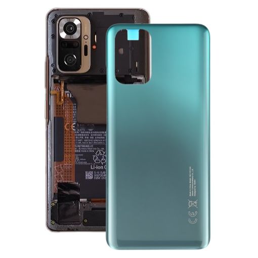 Green Battery Back Cover for Xiaomi Redmi Note 10 - Original - 1