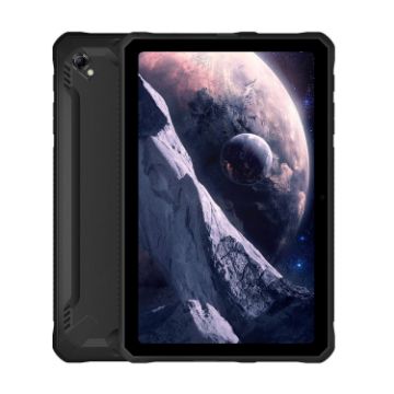 Picture of DOOGEE R10 4G Rugged Tablet, 10.4 inch 8GB+128GB Android 13 MT8781 Octa Core Support Dual SIM, Global Version with Google Play, EU Plug (Black)