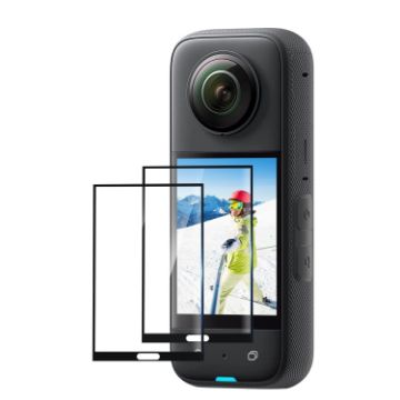 Picture of For Insta360 X3 PULUZ 2pcs Curved HD Screen Film (Transparent)