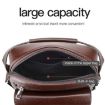 Picture of WEIXIER D244 Men Shoulder Bag Large Capacity Business Retro Messenger Bag (Brown)