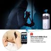 Picture of EKEN V5 Smart Phone Call Visual Recording Video Doorbell Night Vision Wireless WiFi Security Home Monitor Intercom Door Bell, Standard (Silver)