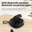 Picture of T&G TG-813 2 in 1 TWS Bluetooth Speaker Earphone with Charging Box (Black)
