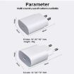 Samsung TA800 PD/PPS 25W Type-C Port Charger - US Plug (White) - 8