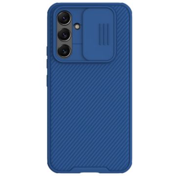 Samsung Galaxy A54 5G NILLKIN Black Mirror Pro Series Camshield PC Phone Case Blue - 1