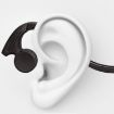 Wire-Controlled Bone Conduction Headphone - Black - 3