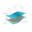 Picture of Outdoor Camping Foot-step Automatic Inflatable Cushion Portable TPU Inflatable Double Bed, Size: 195 x 119 x 16cm (Peacock Blue)