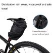 Picture of Rhinowalk X21557 Bicycle Rainproof Tail Bag Large Capacity Folding Road Bike Riding Backpack (Black)