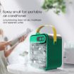 Picture of USB Mini Refrigeration And Humidification Air Conditioner Desktop Water-cooled Fan (Green)