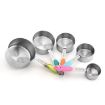 Picture of 5 in 1 Stainless Steel Measuring Spoon Set Coffee Spoon Baking Kitchen Gadget, Style:Measuring Cup (Color)