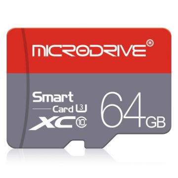 Picture of Microdrive 64GB High Speed Class 10 Micro SD (TF) Memory Card