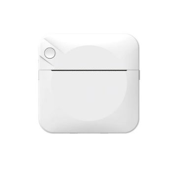 Picture of C17 Bluetooth Pocket Mini Label Printer Inkless Thermal Printer Wireless Photo Printer (White)