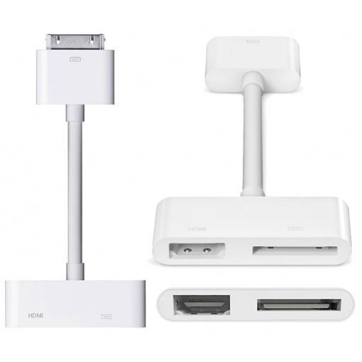 Digital AV HDMI Adapter for New iPad/iPad 2/iPad/iPhone 4 & 4S/iPod Touch 4 - 1