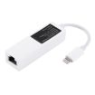 NK107A1 8 Pin to RJ45 Ethernet LAN Adapter Cable for iPhone/iPad, 16cm White - 3