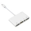 4 in 1 8 Pin to Dual USB + HDMI OTG Audio Adapter - 1