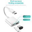 S-211 USB-C Male to Type-C + USB Female Camera Adapter - 2