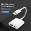 S-211 USB-C Male to Type-C + USB Female Camera Adapter - 4