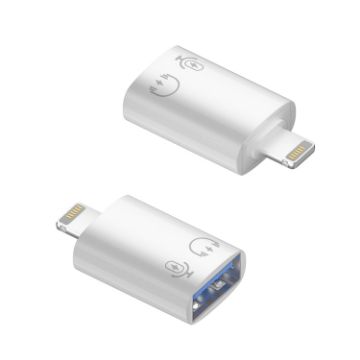 8 Pin to USB 3.0 OTG Adapter - Fast Data Transfer - 1