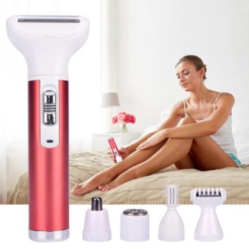 5 in 1 Multifunction Shaver Nose Trimmer Eyebrow Kit for Ladies - 1