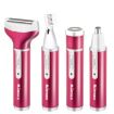 MARSKE Safe Hair Removal Electric Device - EU Plug Purple Red - 1