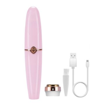 Pink Ladies Shaver 2 In 1 Lipstick Epilator Mini Face Shaver - 1
