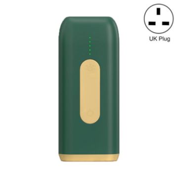 Household Portable Electric Laser Hair Removal Instrument - AU Plug (Deep Green) - 1