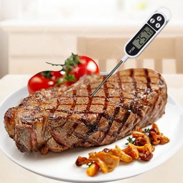 Picture of TP300 Food Temperature Counting Stainless Steel Plug-in Kitchen Electronic Digital Thermometer