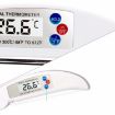 Picture of Folding Meat Thermometer Digital Kitchen Thermometer Food Cooking BBQ Probe, Random Color Delivery