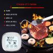 Picture of TS-BN53-A Digital Kitchen Food Cooking BBQ Wireless Touch Screen Thermometer with Timer & Alarm