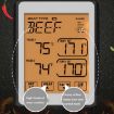 CH-212 Dual Probe Smart Alarm Thermometer, Orange Backlight - 7