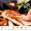 Picture of TS-BY52-B Kitchen Food Cooking BBQ Foldable Waterproof Probe Thermometer (Black)