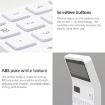 Picture of Original Xiaomi Youpin LEMO Rice Calculator 12-bit LED Display ABS Material 6 Degree Angle (White)