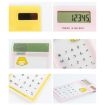 Picture of 8 Digits LED Screen Calculator with Transparent Touch Pad & Solar Panel, Random Color Delivery
