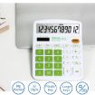 OSALO OS-837VC 12 Digits Colorful Desktop Calculator Solar Energy Dual Power - 6