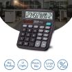 Picture of OSALO OS-837 12 Digits Desktop Calculator Solar Energy Dual Power Calculator